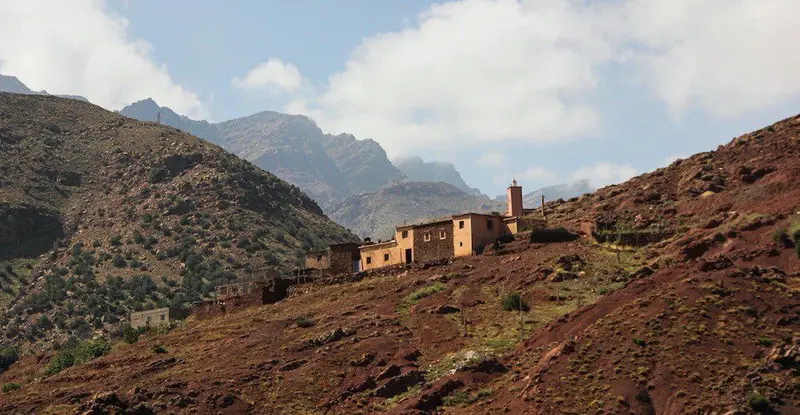 Residence in Atlas mountains