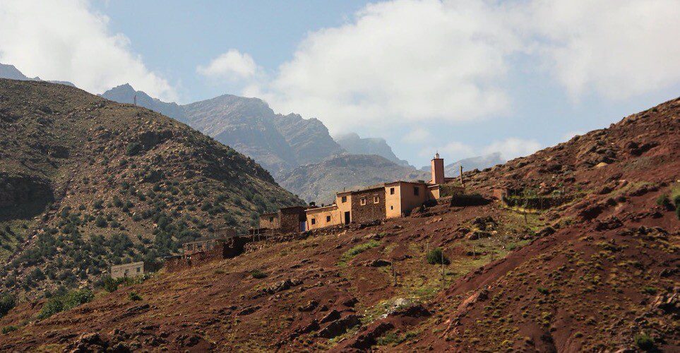Residence in Atlas mountains