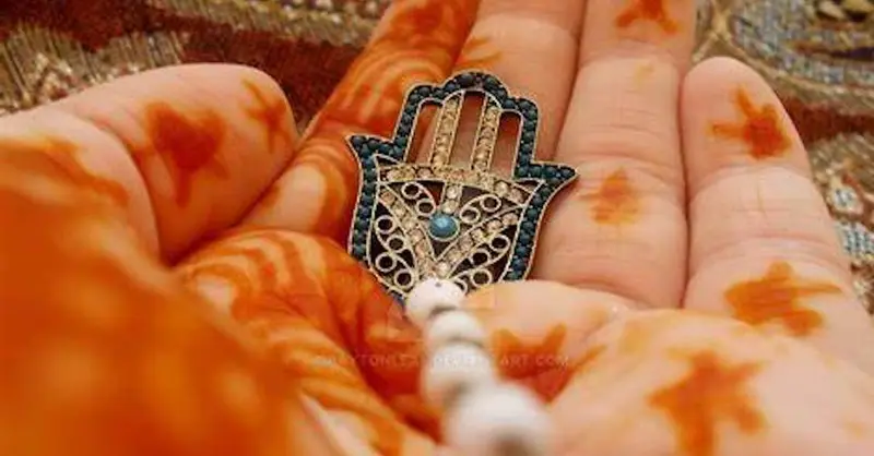 Moroccan jewelry necklace