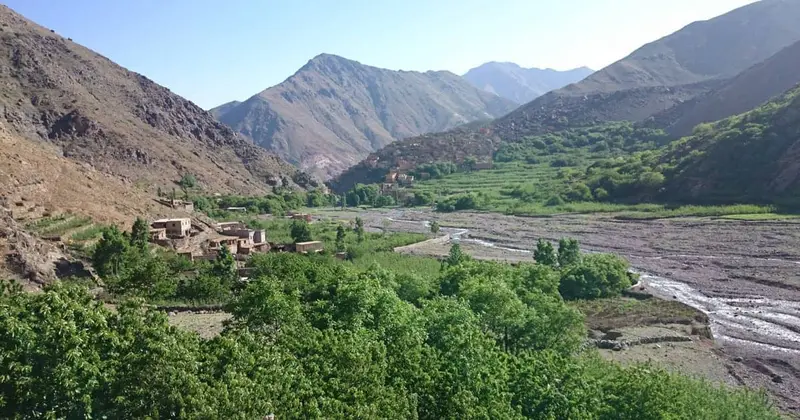 Trekking in imlil valley
