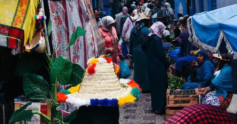 Colorful chahiya hat