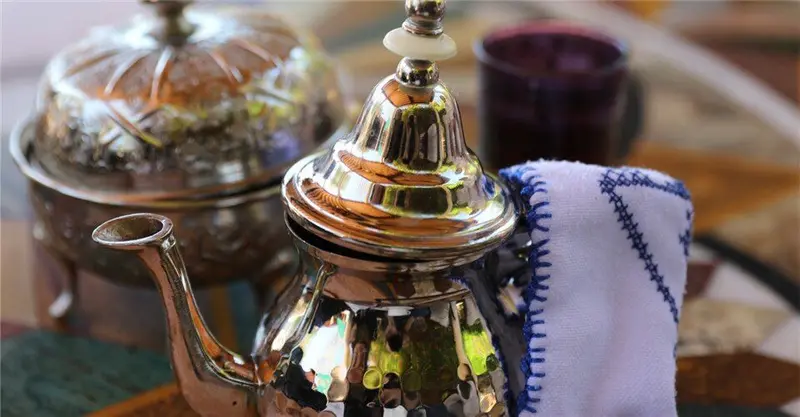 Lighting mint miniature morocco tradition tea time