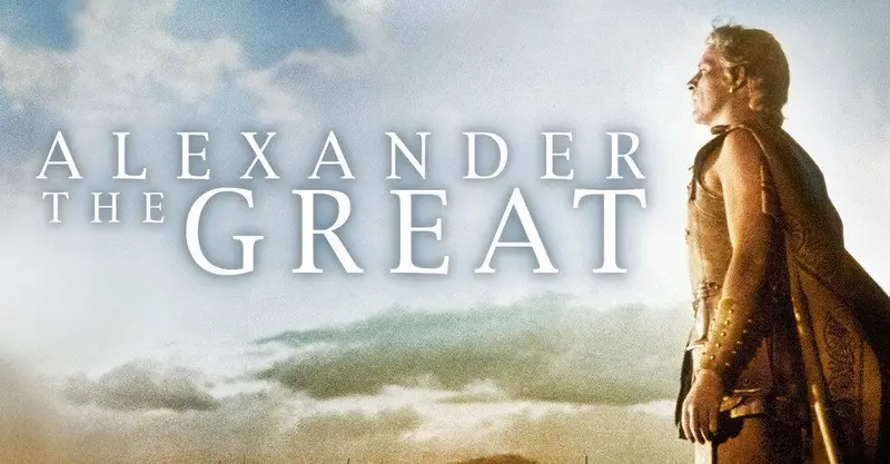 The poster of movie "Alexander the Great "