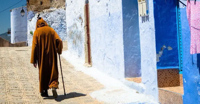 Moroccan wear djellaba