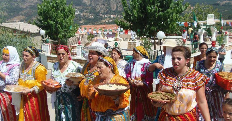 Women hold their delighted dishes