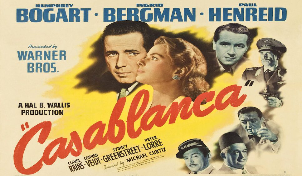 Poster of the movie"Casablanca"