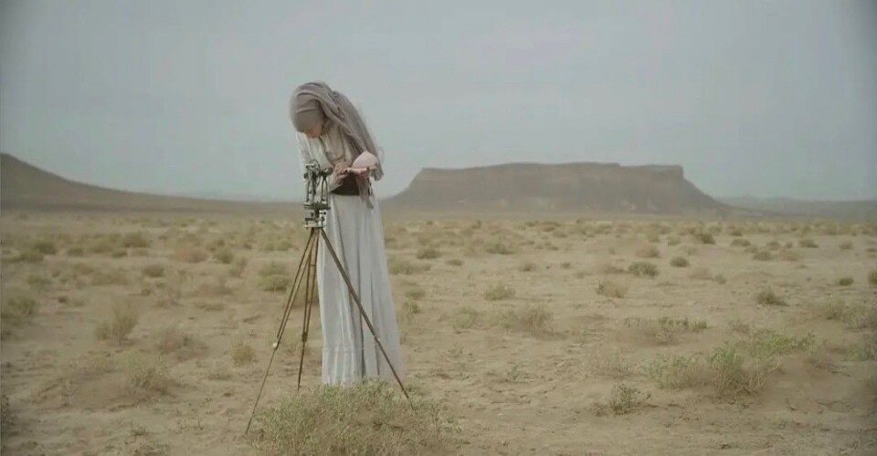 The stills from movie "Queen of the Desert"