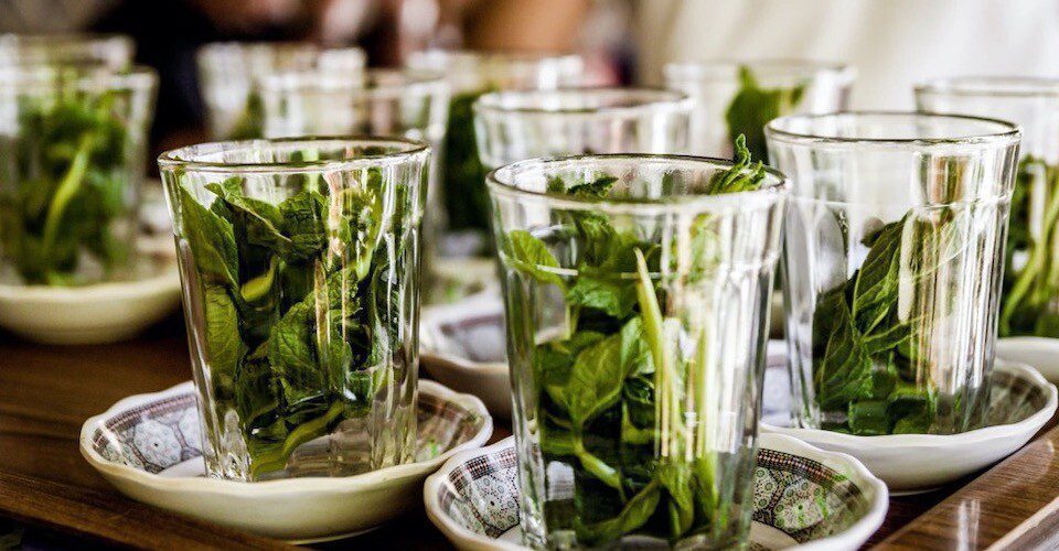 Cups of Morocco min tea