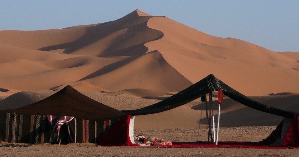 Traditional Moroccan camp Traditional Moroccan camp