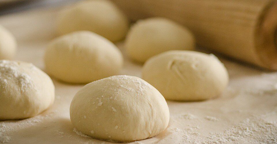 White fermented dough