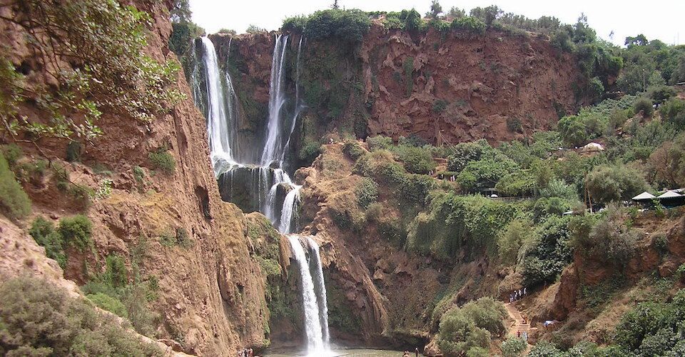 Ourika running waterfall