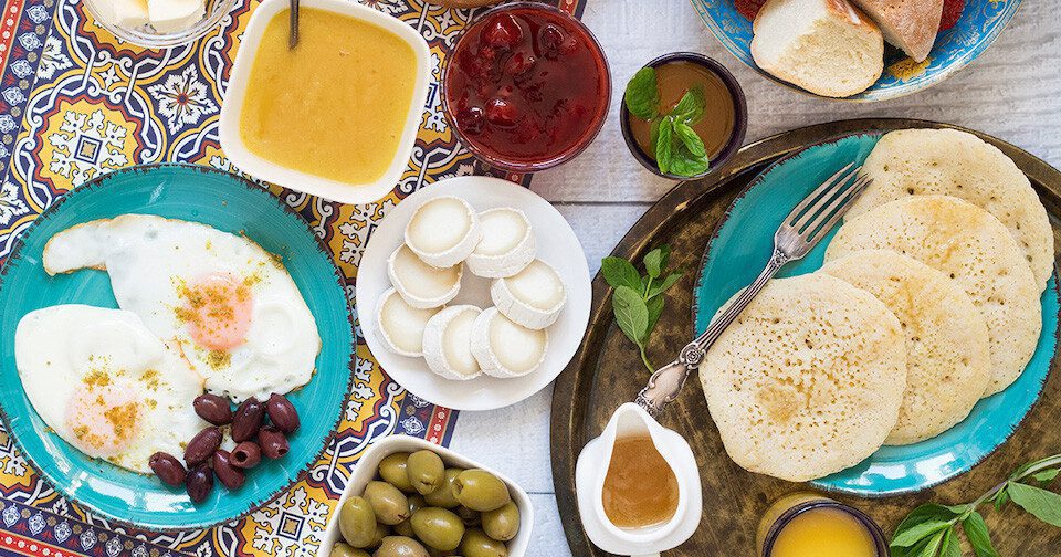 Moroccan vegetarian meal