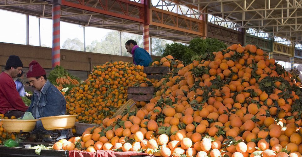 Orange shop in Souk El Had