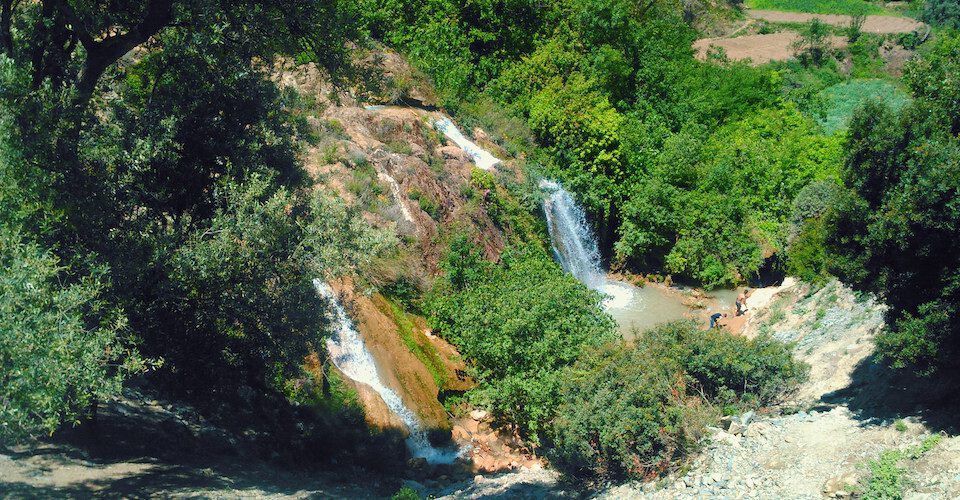 The waterfall in Chefchaouen