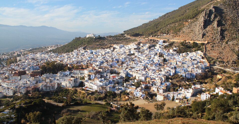 Rif mountains around Chefchaouen