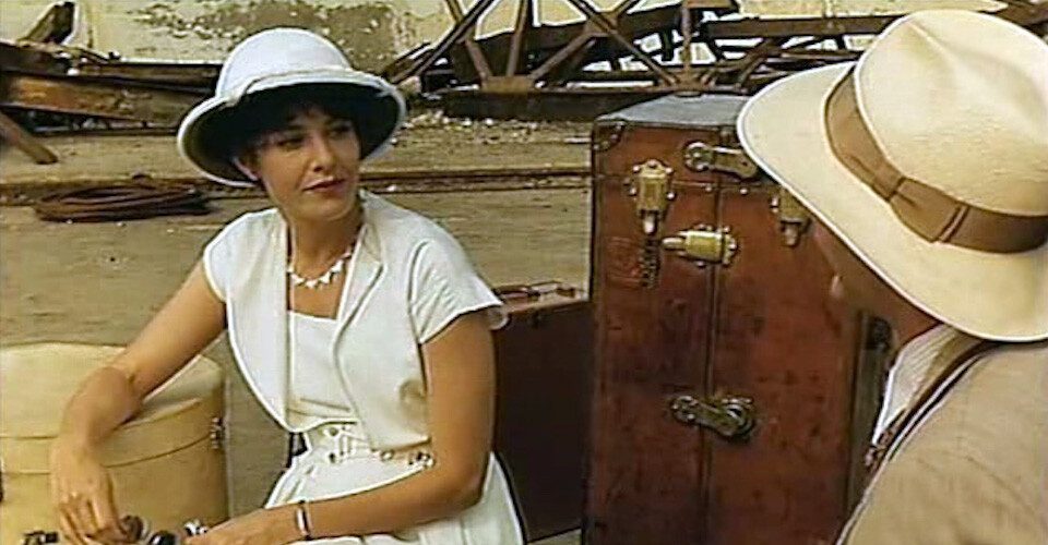 Film still of the movie let the rain fall