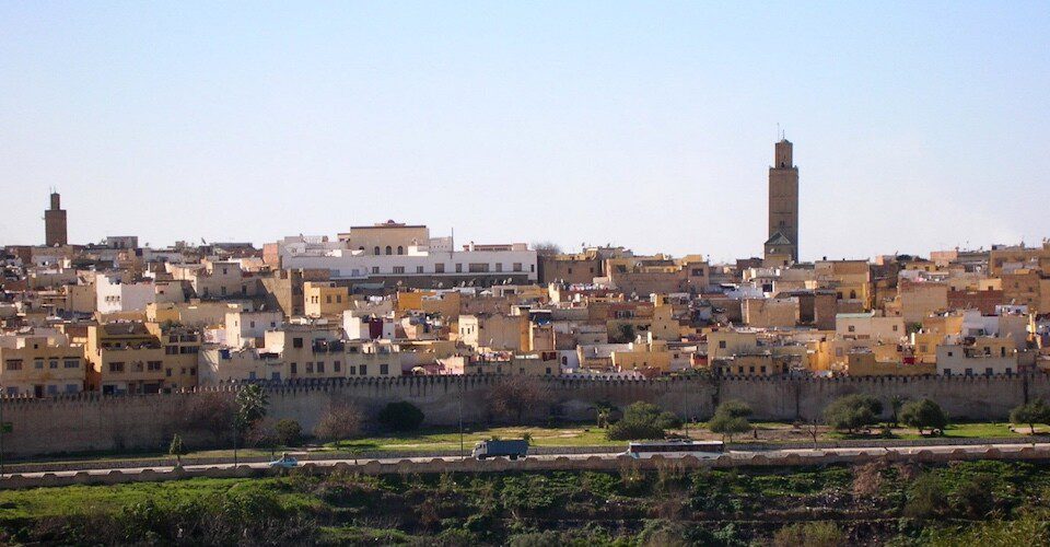 The version of Meknes medina