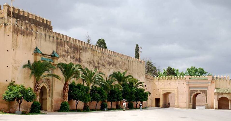 The old walls of Meknes