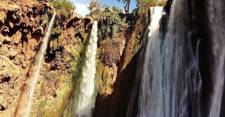 The waterfall of Ouzoud