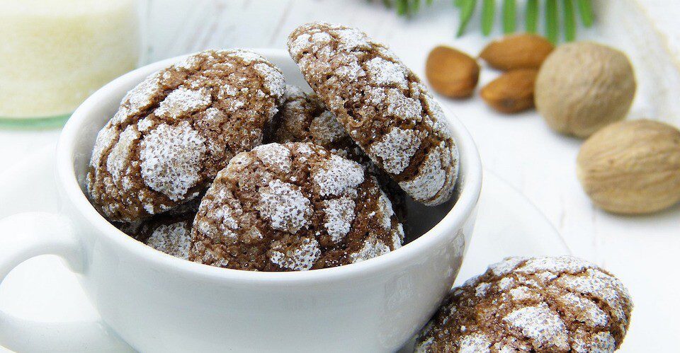 Traditional Moroccan dessert with Almond